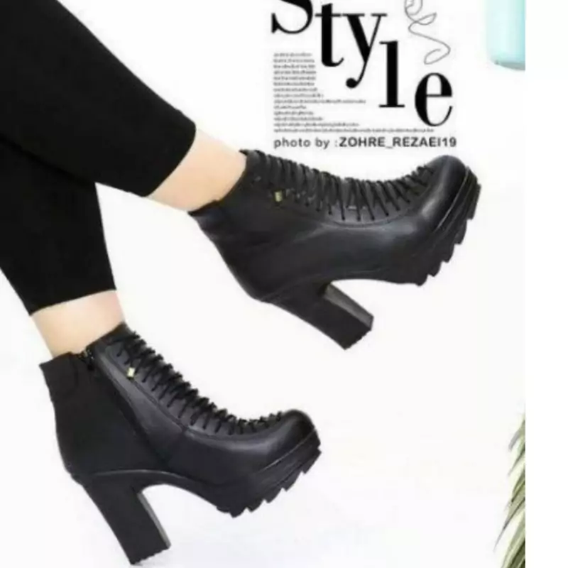 بوت زنانه بوت جدید زنانه ارسال رایگان پوتین زنانه  کفش زنانه