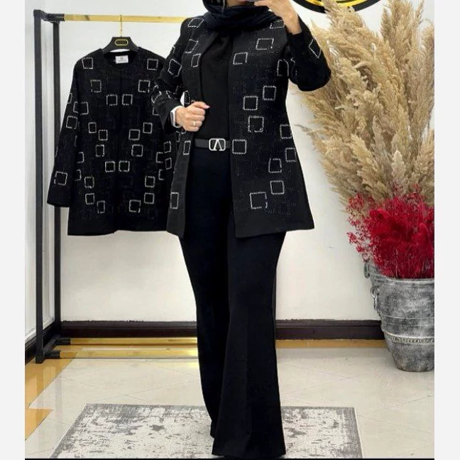 کت تک مجلسی زنانه مربعی کت مجلسی زنانه