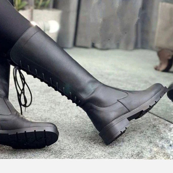 بوت بلند پشت بندی زنانه بوت بلند جدید زنانه