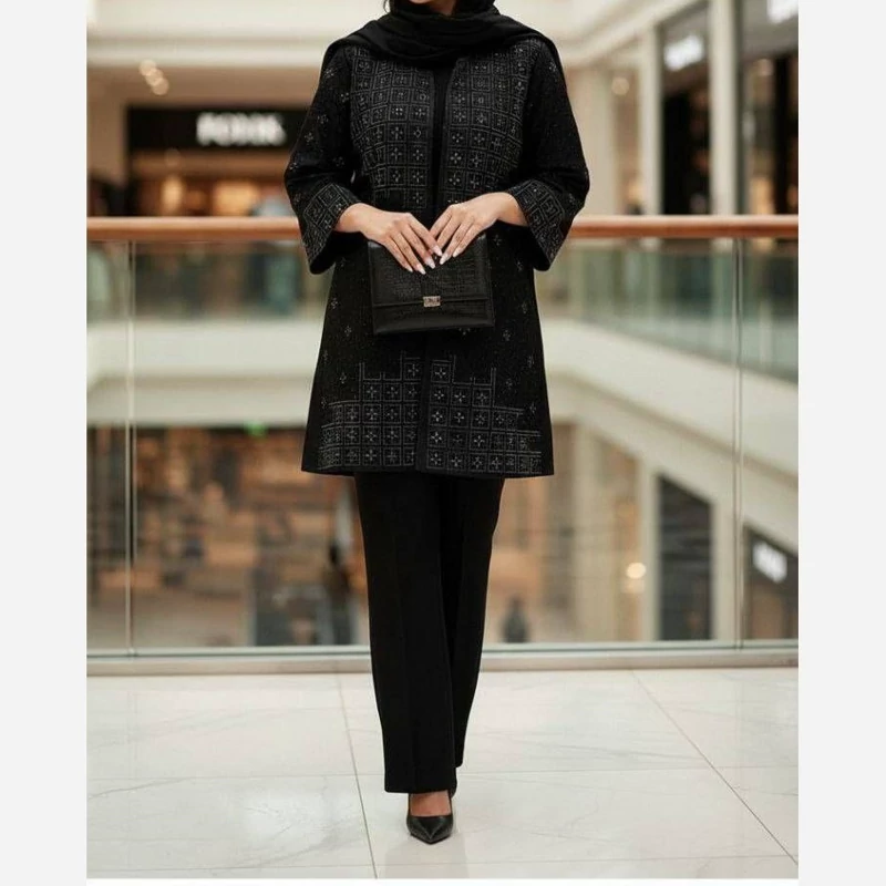 ست کت شلوار زنانه مجلسی فیروزه کت شلوار مجلسی زنانه