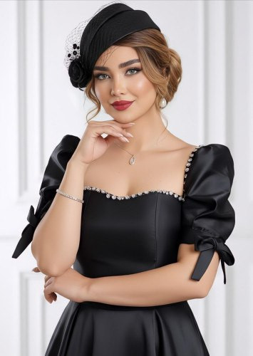 لباس مجلسی زنانه ساتن
