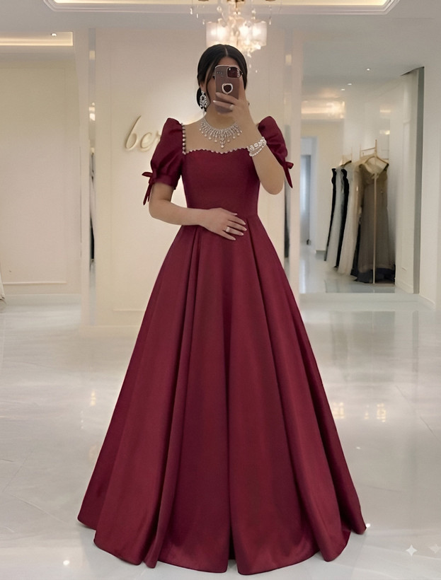 لباس مجلسی زنانه ساتن