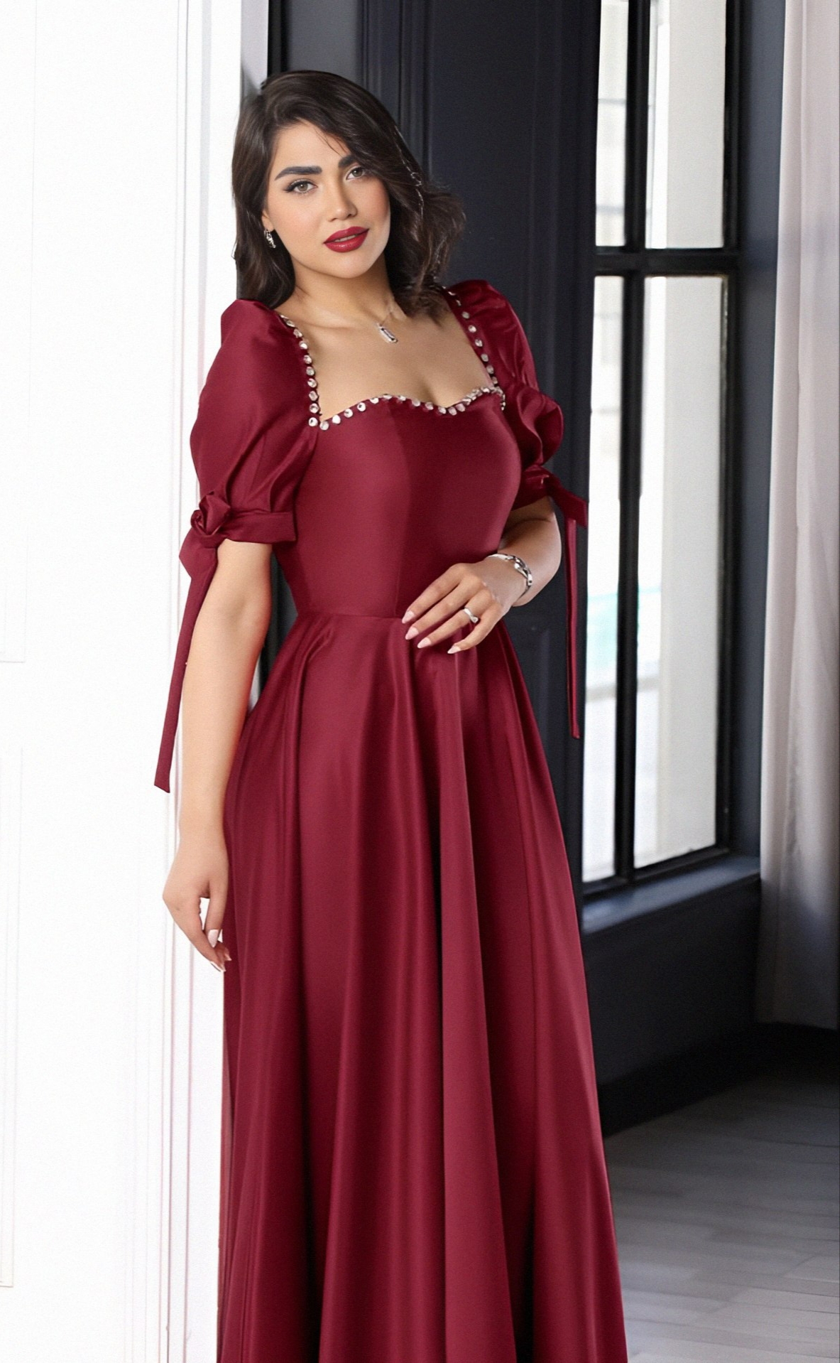 لباس مجلسی زنانه ساتن