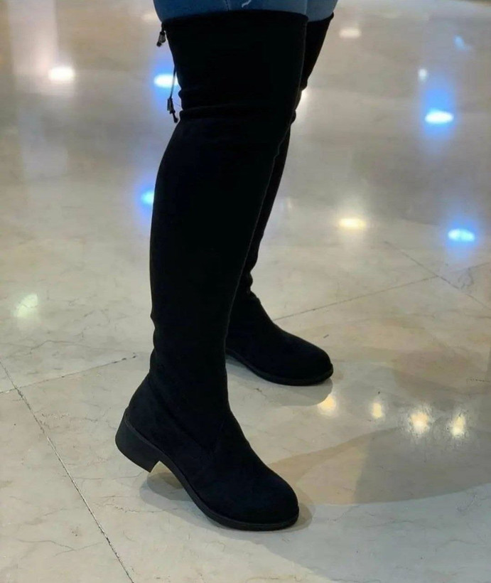 بوت بلند زنانه جورابی جنس سوییت