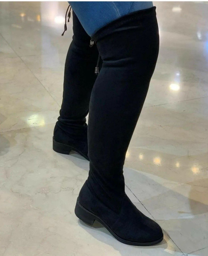 بوت بلند زنانه جورابی جنس سوییت